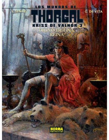 Mundos Thorgal Kriss 3 Digno De Reina