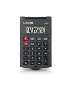 AS-8 calculadora Bolsillo Pantalla de calculadora Gris