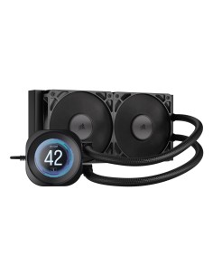 Nautilus 240 RS LCD Procesador Sistema de refrigeración líquida todo en uno 12 cm Negro 1 pieza(s)