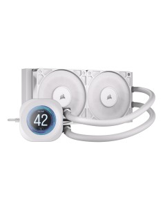 Nautilus 240 RS LCD Procesador Sistema de refrigeración líquida todo en uno 12 cm Blanco 1 pieza(s)