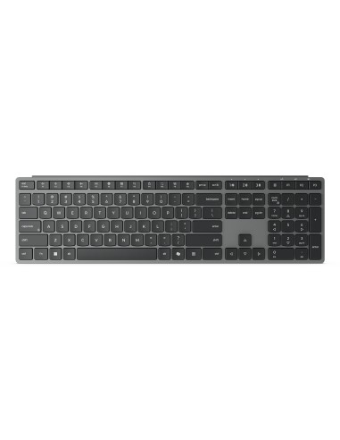 700 teclado Oficina RF Wireless + Bluetooth Español Gris