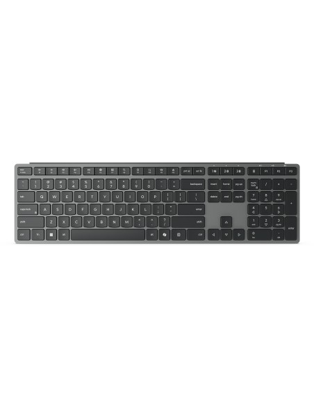 700 teclado Oficina RF Wireless + Bluetooth Español Gris