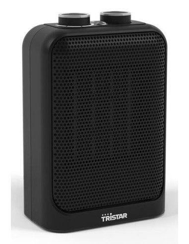 KA-5205 calefactor eléctrico Interior Negro 1500 W Ventilador eléctrico