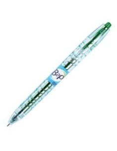C 10 BOLIGRAFO GEL B2P BEGREEN VERDE PILOT