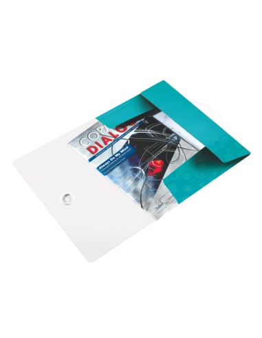 WOW Polipropileno (PP) Azul, Metálico A4