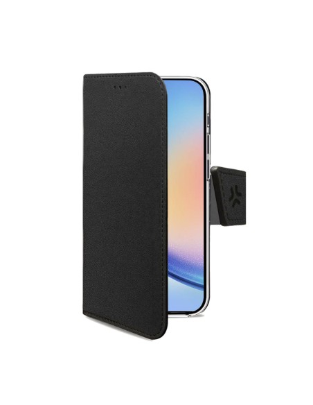 WALLY1063 funda para teléfono móvil 16,8 cm (6.6") Funda cartera Negro