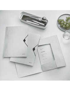 CARPETA SOLAP.LEITZ WOW PP A4 BLANCO 2