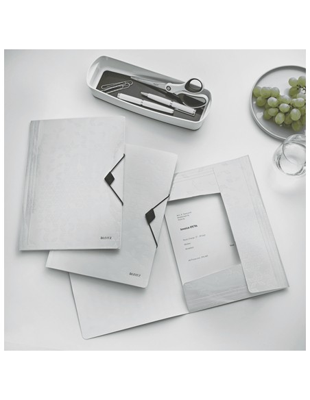 CARPETA SOLAP.LEITZ WOW PP A4 BLANCO