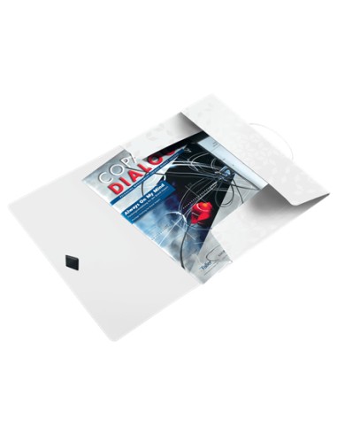 CARPETA SOLAP.LEITZ WOW PP A4 BLANCO