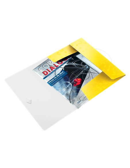 CARPETA SOLAP.LEITZ WOW PP A4 AMARILLO