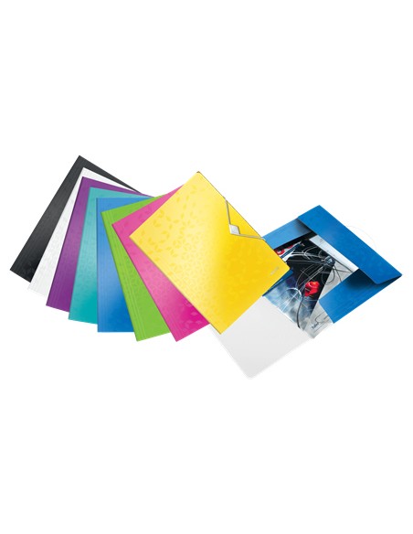 CARPETA SOLAP.LEITZ WOW PP A4 AMARILLO