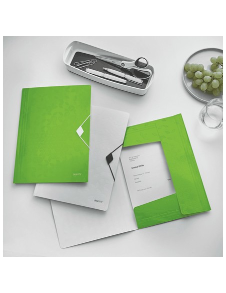CARPETA SOLAP.LEITZ WOW PP A4 VERDE