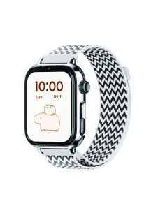 8436628090031 Relojes inteligentes y deportivos 5,08 cm (2") AMOLED 20 mm Digital Pantalla táctil Plata Wifi