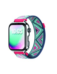 8436628090055 Relojes inteligentes y deportivos 5,08 cm (2") AMOLED 20 mm Digital Pantalla táctil Plata