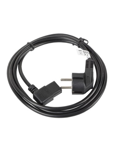 CA-C13C-12CC-0030-BK cable de transmisión Negro 3 m CEE7/7 IEC 320