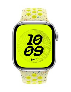 MGA94ZM/A Accesorios para dispositivos vestibles inteligentes Grupo de rock Amarillo Aluminio, Fluoroelastómero