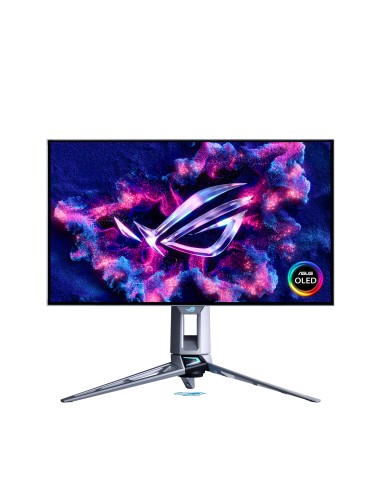 ROG Swift OLED PG27AQWP-W pantalla para PC 67,3 cm (26.5") 2560 x 1440 Pixeles Quad HD LCD Plata