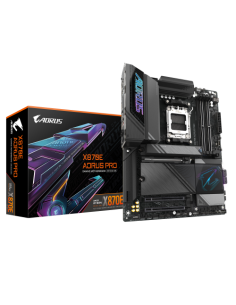 PLACA GIGABYTE X870E AORUS PRO,AMD,AM5,X870E,4DDR5,256GB,2.5GbE LAN,ATX