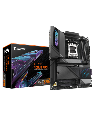 PLACA GIGABYTE X870E AORUS PRO,AMD,AM5,X870E,4DDR5,256GB,2.5GbE LAN,ATX