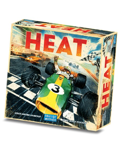 DW9131 juego de tablero Heat Juego de mesa Carrera