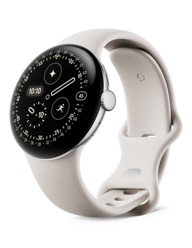 Pixel Watch 4 AMOLED 41 mm Digital Pantalla táctil Plata Wifi GPS (satélite)