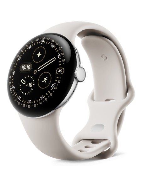 Pixel Watch 4 AMOLED 41 mm Digital Pantalla táctil Plata Wifi GPS (satélite)