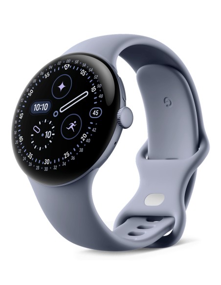 Pixel Watch 4 AMOLED 45 mm Digital Pantalla táctil Azul Wifi GPS (satélite)