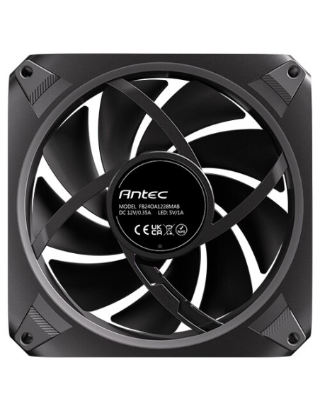 Orbit 120 ARGB FAN Carcasa del ordenador Ventilador 12 cm Negro