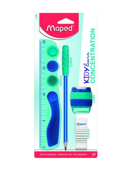 KIT MAPED KIDY LEARN 4 PIEZAS