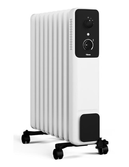 KA-5379 calefactor eléctrico Interior Negro, Blanco 2000 W Radiador de aceite eléctrico