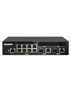 QSW-M2108R-2C switch Gestionado L2 2.5G Ethernet (100/1000/2500) Energía sobre Ethernet (PoE) Negro