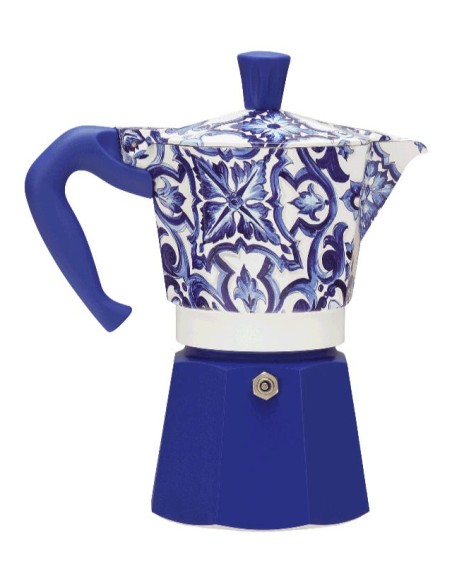 Dolce&Gabbana Cafetera italiana Azul, Blanco