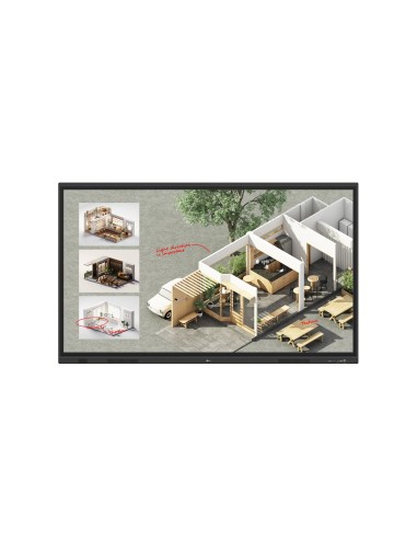 CreateBoard Standard pizarra blanca interactiva 190,5 cm (75") 3840 x 2160 Pixeles Pantalla táctil Negro