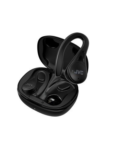 HA-EC25T Auriculares True Wireless Stereo (TWS) gancho de oreja, Dentro de oído Llamadas/Música Bluetooth Negro