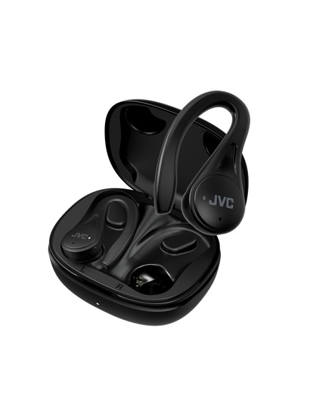 HA-EC25T Auriculares True Wireless Stereo (TWS) gancho de oreja, Dentro de oído Llamadas/Música Bluetooth Negro
