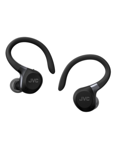 HA-EC75T-B-U auricular y casco Auriculares Inalámbrico gancho de oreja Deportes Bluetooth Negro