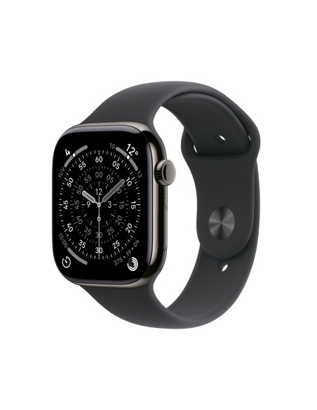 Watch Series 11 OLED 42 mm Digital 374 x 446 Pixeles Pantalla táctil 5G Titanio Wifi GPS (satélite)