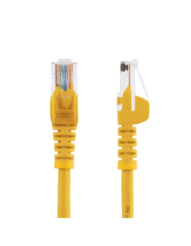 Cable de Red de 10m Amarillo Cat5e Ethernet RJ45 sin Enganches