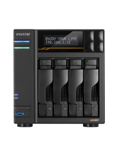 LOCKERSTOR 4 Gen3 NAS Escritorio AMD Ryzen V3C14 16 GB DDR5 ADM Negro