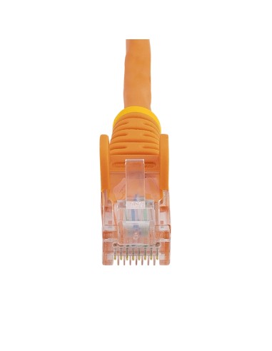 Cable de Red de 7m Naranja Cat5e Ethernet RJ45 sin Enganches
