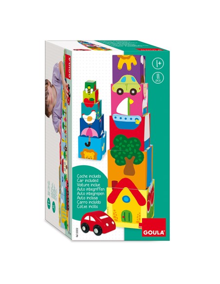  Cubos apilables coche 