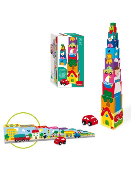  Cubos apilables coche 