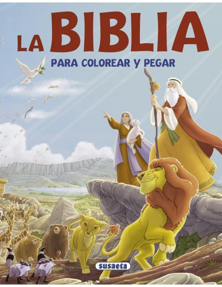 La Biblia para colorear y pegar