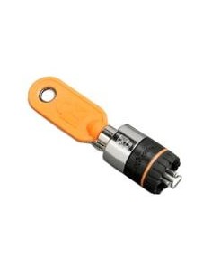 461-10154 cable antirrobo Negro, Plata