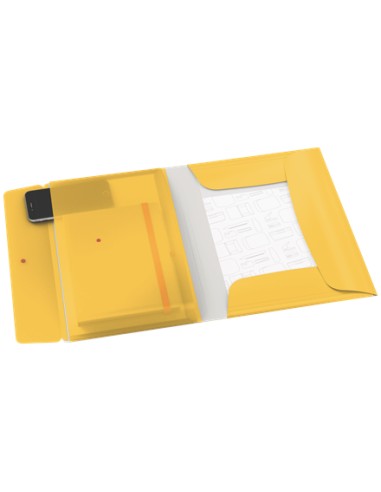 46190019 carpeta Polipropileno (PP) Amarillo A4