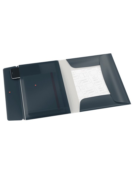 46190089 carpeta Polipropileno (PP) Negro A4