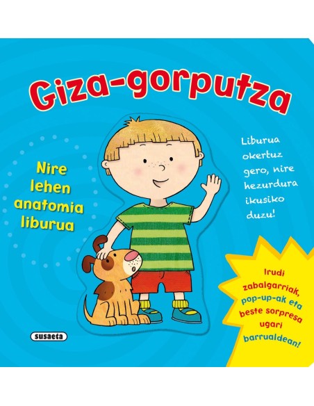 Giza gorputza Nire lehen anatomia liburua