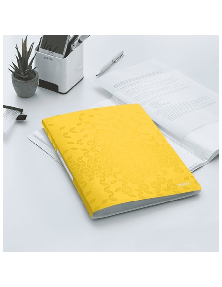 TARIF.LEITZ WOW PP A4 20 F. AMARILLO