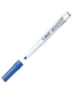 C 12 ROTULADORES VELLEDA 1741 AZUL PUNTA REDONDA