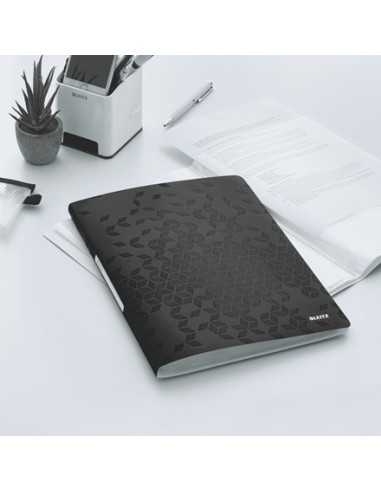 TARIF.LEITZ WOW PP A4 20 F. NEGRO